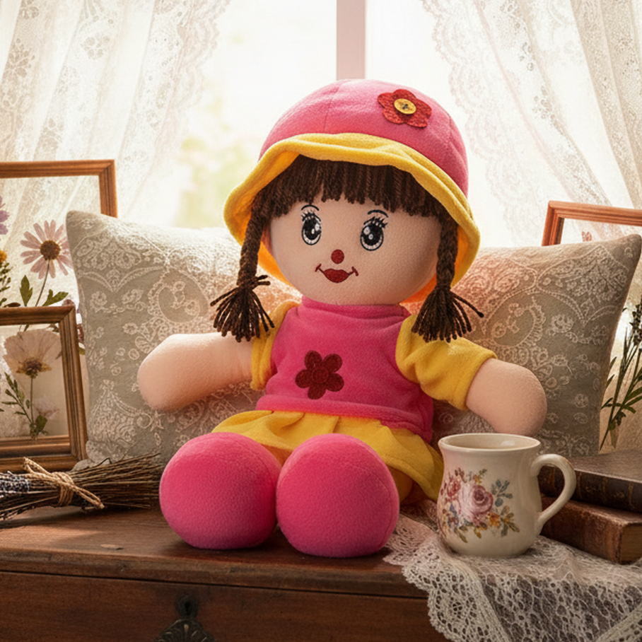 TOYTALES Addie Plush Soft Baby Doll 35cm